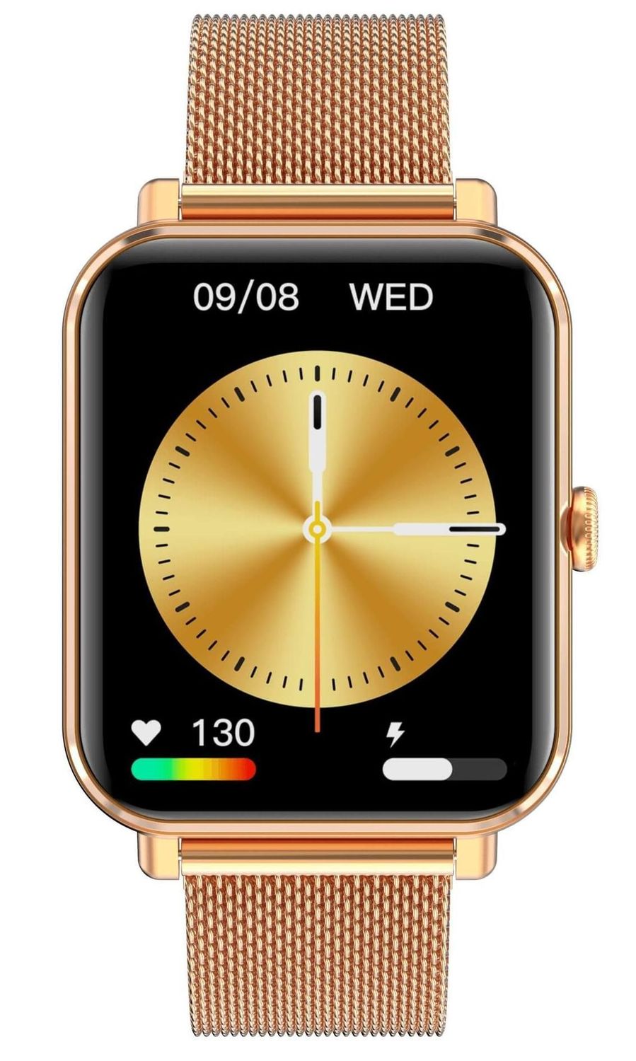 Smartwatch damski Garett GRC Classic złoty stalowy  (2).jpg